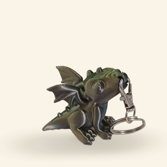 Breloc Dragon cu Aripioare – Imprimat 3D | Idearium România [5]