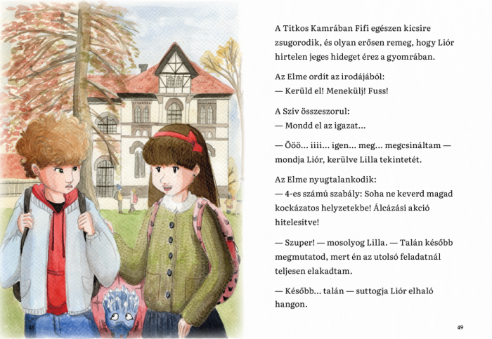 Érzelmekről szóló gyerekkönyv – Liór: Az Elmegubanc (borító) [6]