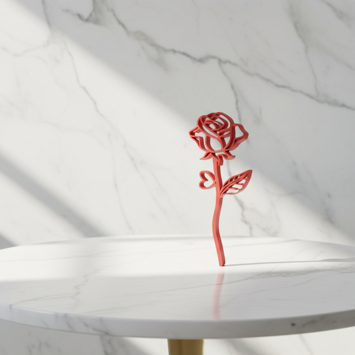 Decor Inimă Florală Line Art – Idearium [2]