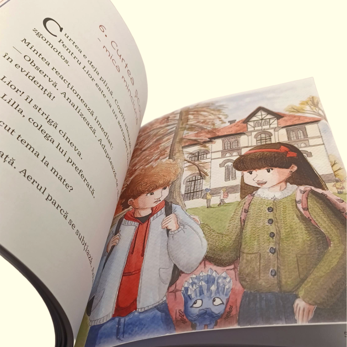 Carte pentru copii despre emoții – Lior Mintea în scurtcircuit copertă [3]