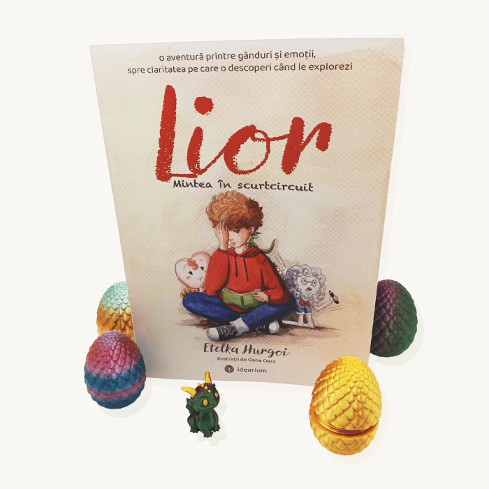 Carte pentru copii despre emoții – Lior Mintea în scurtcircuit copertă [2]
