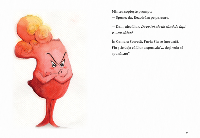 Carte pentru copii despre emoții – Lior Mintea în scurtcircuit copertă [8]