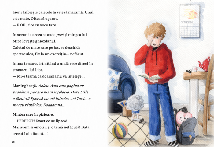 Carte pentru copii despre emoții – Lior Mintea în scurtcircuit copertă [6]