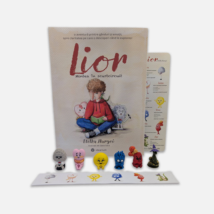 Carte pentru copii despre emoții – Lior Mintea în scurtcircuit copertă [14]
