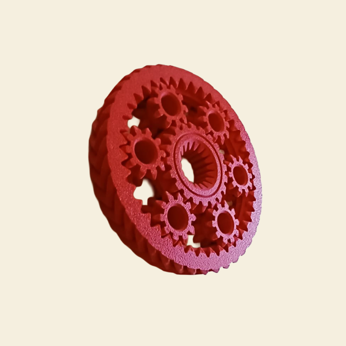 Mecanism planetar Vortex – angrenaj interactiv print-in-place | Idearium [2]