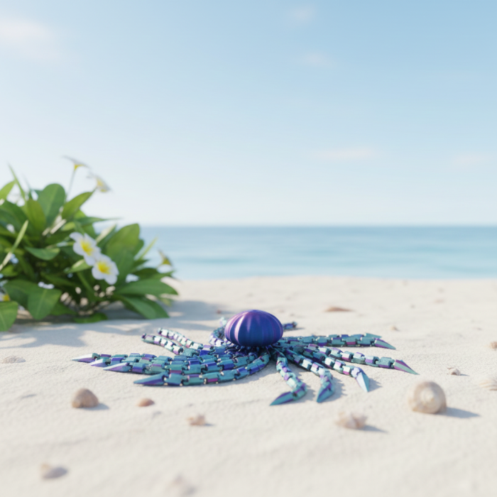 Meduză Articulată 3D – Creatură Marină Flexibilă | Idearium [6]