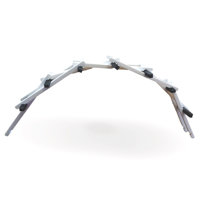 Podul lui Leonardo da Vinci – machetă demonstrativă autoportantă [3]