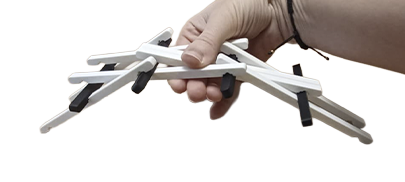 Podul lui Leonardo da Vinci – machetă demonstrativă autoportantă [8]