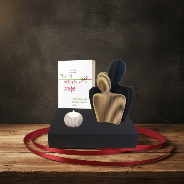 Set cadou Decor Cuplu Bej-negru – Idearium [2]