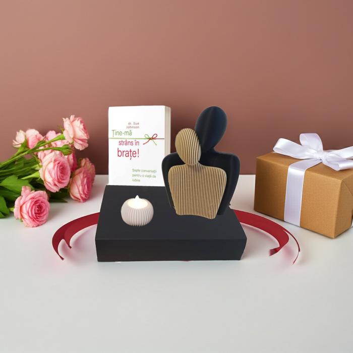 Set cadou Decor Cuplu Bej-negru – Idearium [5]