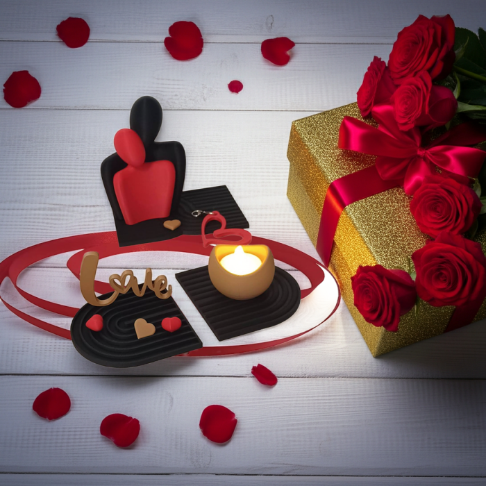 Set Cadou Seri Împreună Roșu & Negru – Idearium [2]