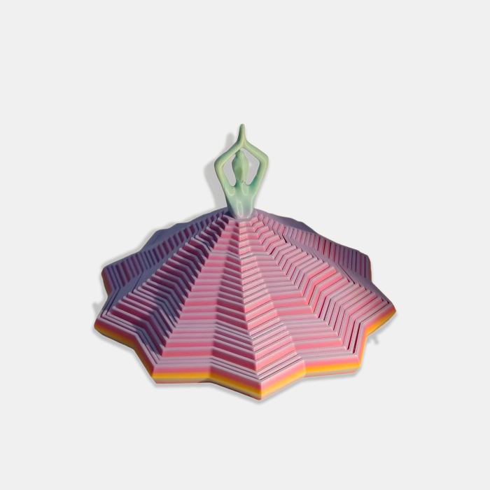 Spirală Hipnotică „Balerina” – obiect interactiv imprimat 3D | Idearium [2]