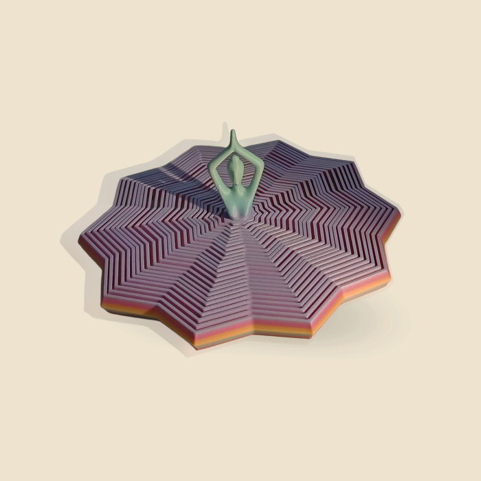 Spirală Hipnotică „Balerina” – obiect interactiv imprimat 3D | Idearium [3]