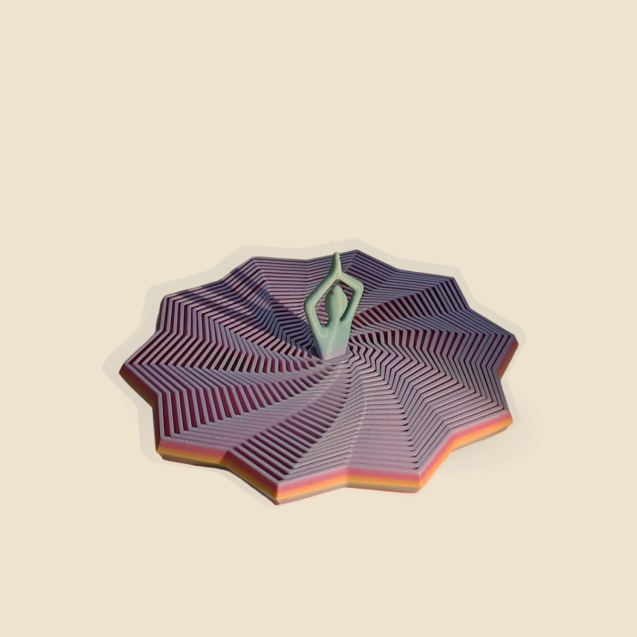Spirală Hipnotică „Balerina” – obiect interactiv imprimat 3D | Idearium [4]