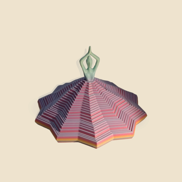 Spirală Hipnotică „Balerina” – obiect interactiv imprimat 3D | Idearium [2]