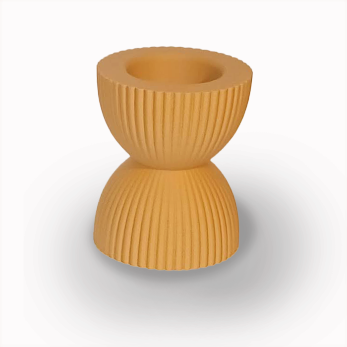 Suport Candelă LED „Axis” – Dublu Sculptural [1]