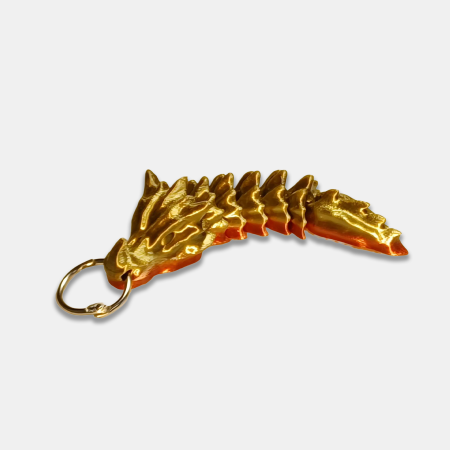 Brelocuri - Breloc dragon articulat imprimat 3D