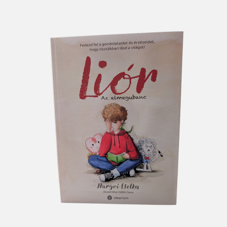 Books - Érzelmekről szóló gyerekkönyv – Liór: Az Elmegubanc (borító)