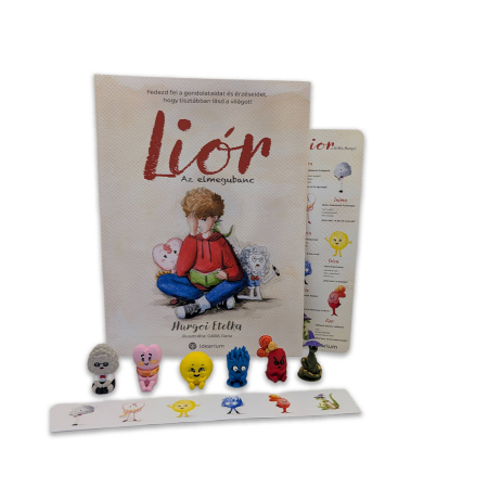 Universul Lior - Érzelmekről szóló gyerekkönyv – Liór: Az Elmegubanc (borító)