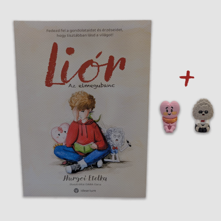 Cărți pentru copii - Érzelmekről szóló gyerekkönyv – Liór: Az Elmegubanc (borító)
