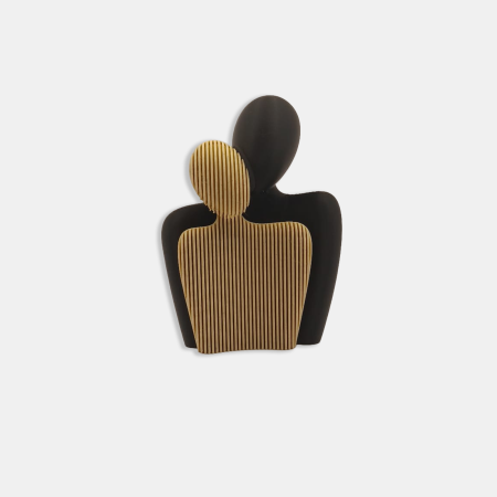 Decoruri & Sculpturi - Decor Cuplu – textură liniară – Idearium