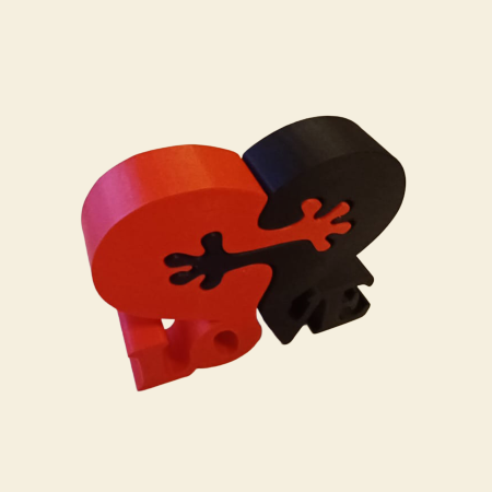 News - Decor Inimă Puzzle cu mesaj „LOVE” – Idearium