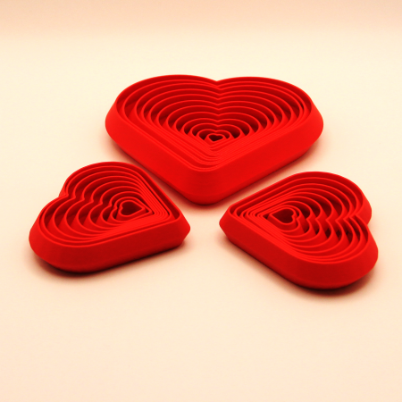 GIFTS & SYMBOLS - Inimă stratificată interactivă