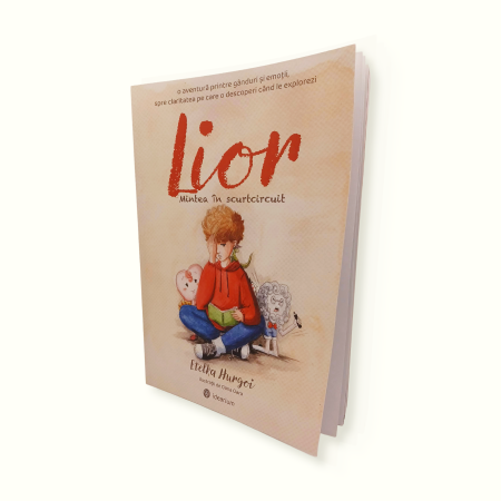 BOOKS - Carte pentru copii despre emoții – Lior Mintea în scurtcircuit copertă
