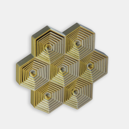 Geometrie Interactivă & Fidget - Fagure Senzorial Idearium | Obiect Antistres și Educațional 3D