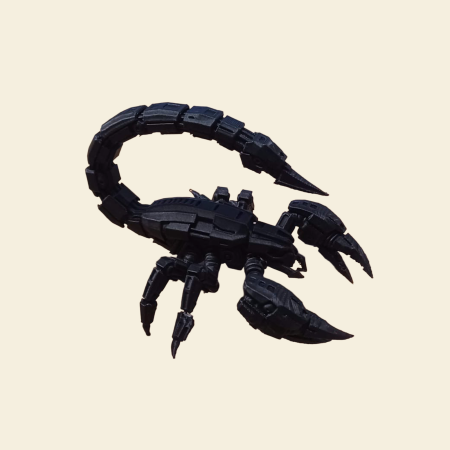 Simbolice & Zodiac - Simbol zodiacal Scorpion 3D – obiect decorativ Idearium