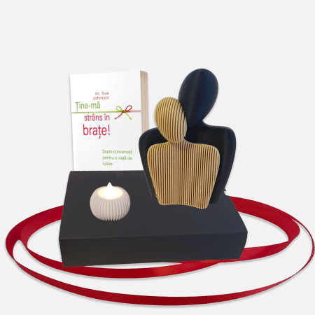 Seturi Cadou - Set cadou Decor Cuplu Bej-negru – Idearium
