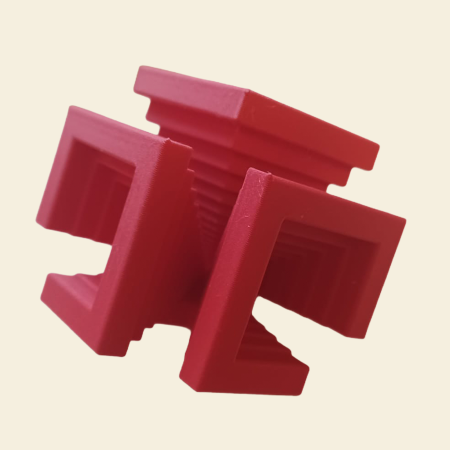 SCIENCE & EXPLORE - Structură geometrică demonstrativă 3D cu iluzie optică – Idearium