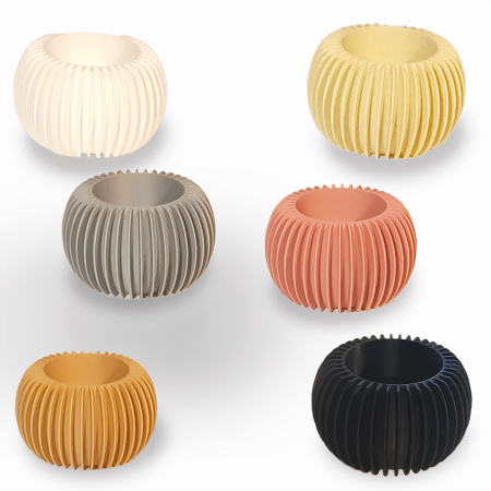 DESIGN & HOME - Suport Candelă LED Zest – Decor minimalist cu lumină caldă | Idearium