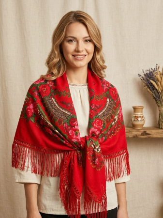 Șal tradițional model deosebit [1]