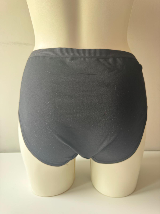 Chiloti dama Veronica din bumbac , negru [3]