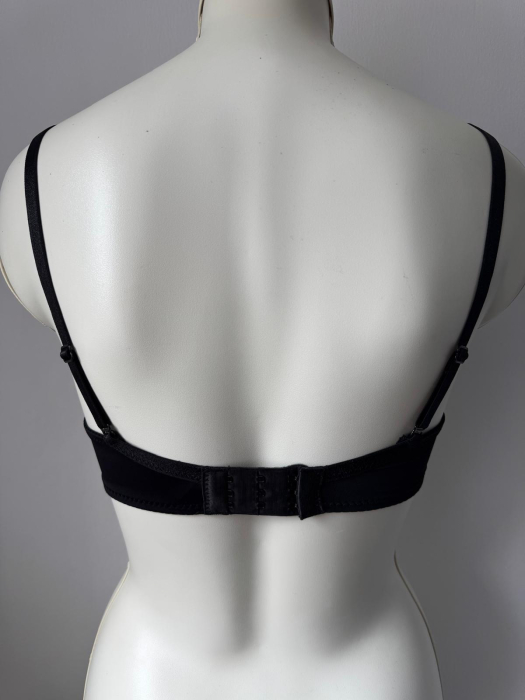 Sutien Nadia , cupa B , burete subtire, fara armatura , negru [3]