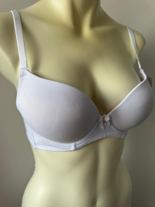 Sutien Mariana cupa B , soft confort , alb [2]