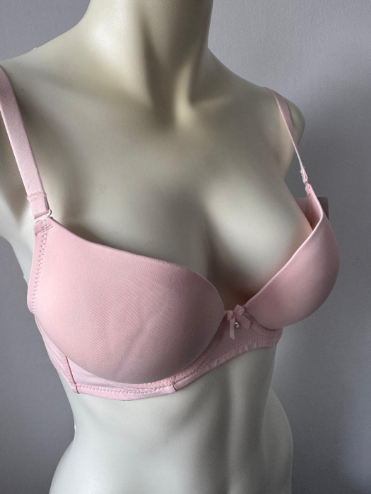 Sutien Mariana cupa B , soft confort , roz [2]
