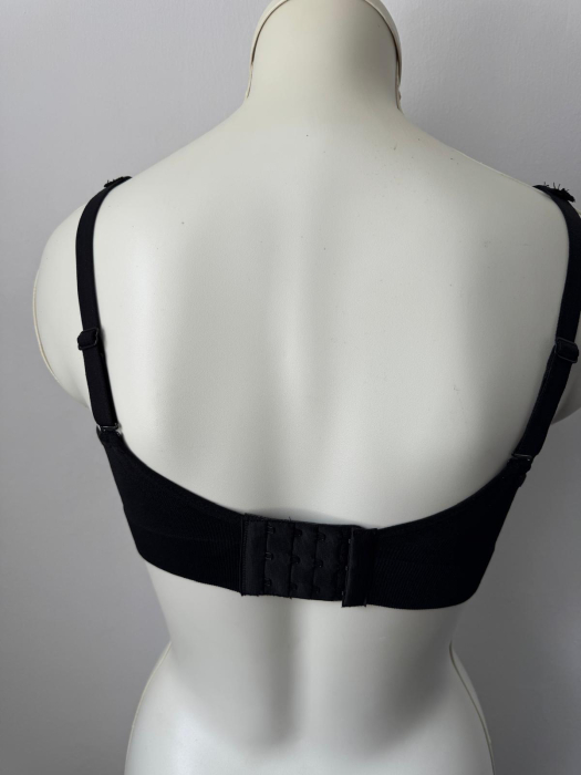 Bustiera Adina cu inchidere tip sutien, soft confort , negru [3]