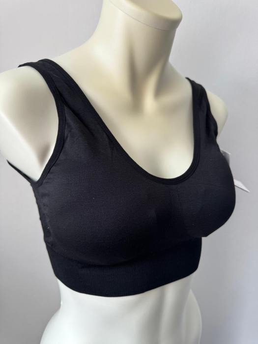 Bustiera Diana cu inchidere tip sutien , negru [2]