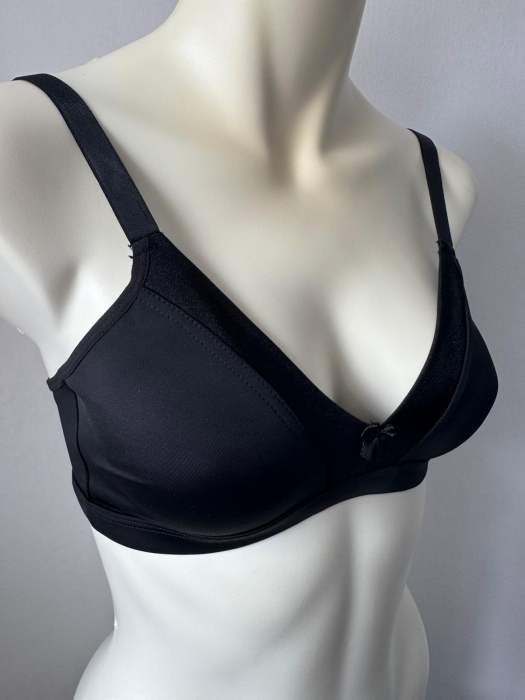 Sutien clasic Ava fara burete si fara aramatura , cupa D , negru [2]