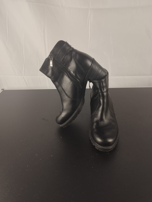 Botine cu toc, Dama, Luftpolster, Nergru, nr 36 [3]