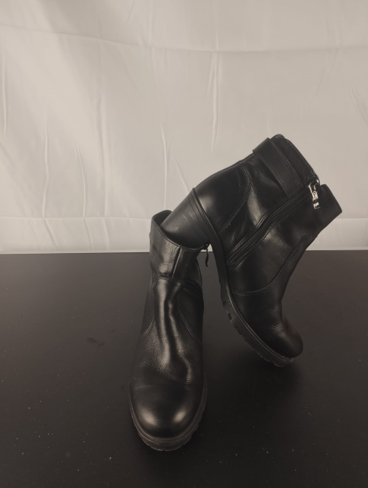 Botine cu toc, Dama, Luftpolster, Nergru, nr 36 [2]