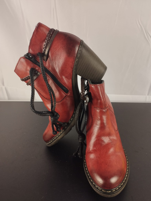 Botine , Dama ,Rieker,Visiniu, nr 40 [3]