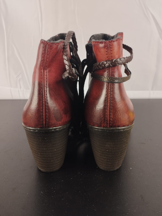 Botine , Dama ,Rieker,Visiniu, nr 40 [4]