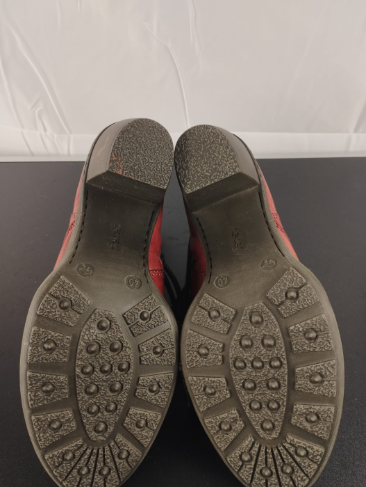 Botine , Dama ,Rieker,Visiniu, nr 40 [5]