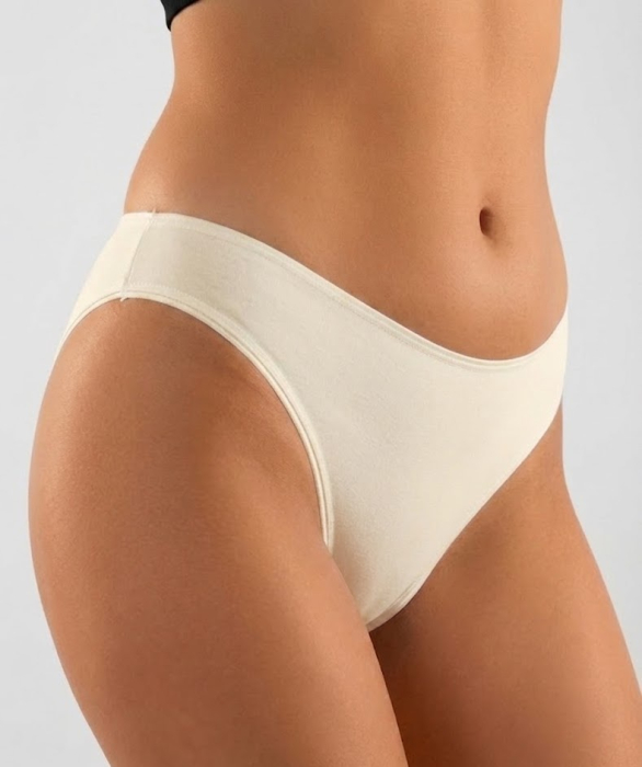 Chiloți din Bumbac pentru Doamne – Model Clasic și Confortabil Crem M-XXL [3]