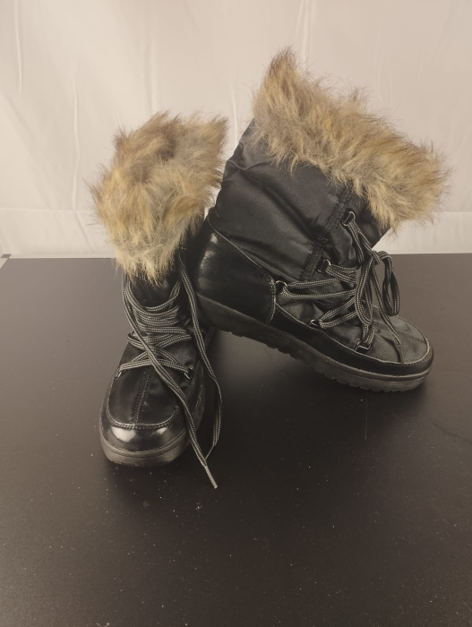 Cizme cu blana, Dama, Crane, Negru, nr 40 [2]