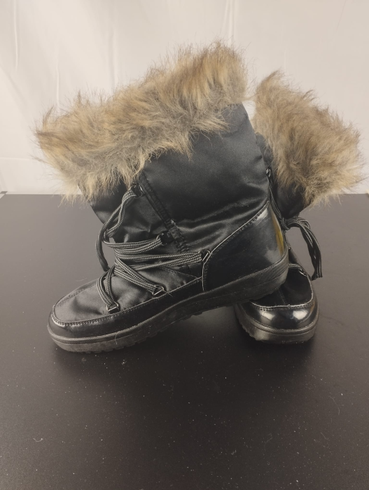 Cizme cu blana, Dama, Crane, Negru, nr 40 [3]