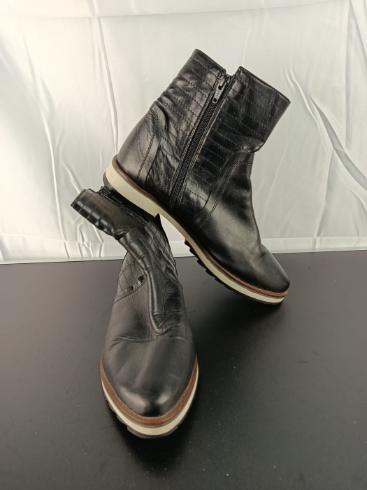 Cizme scurte, Dama, Negru, nr 39 [2]